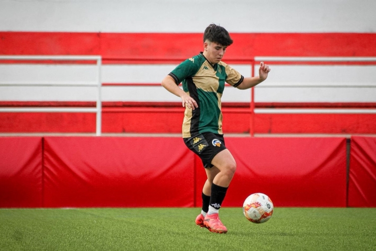 Anita en un partit del Sabadell femení a Berga | Natalia Ruiz