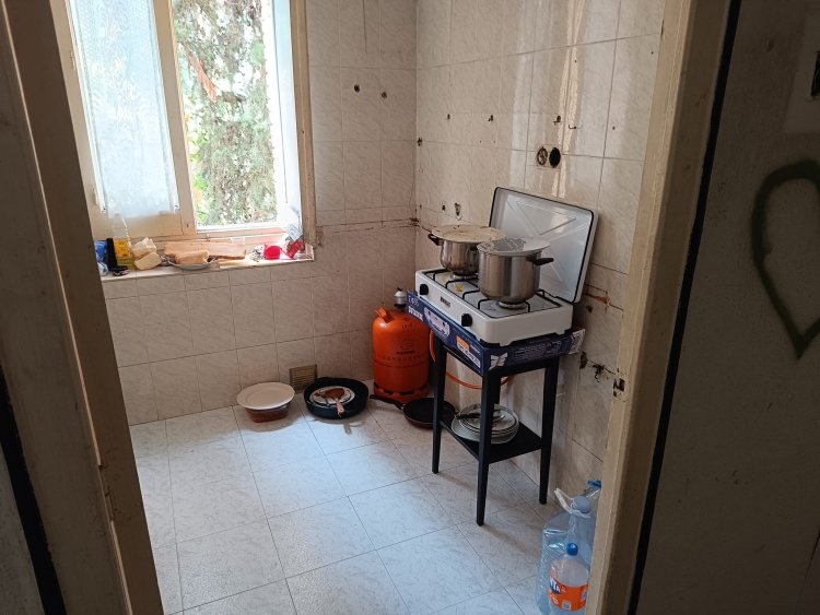 La cuina d'un dels ocupants de la Caserna | Pere Gallifa