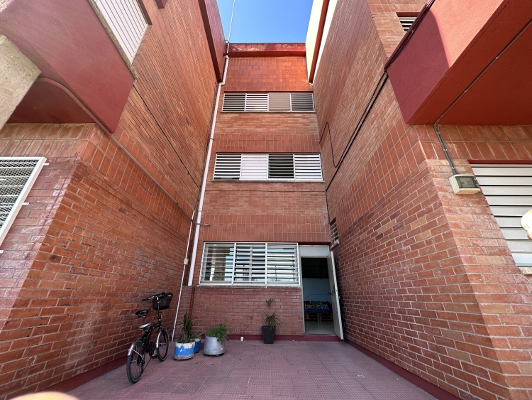 La zona on es vol instal·lar l'ascensor