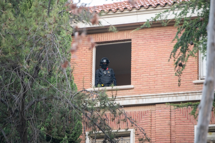 Operatiu policial a La Caserna | Roger Benet