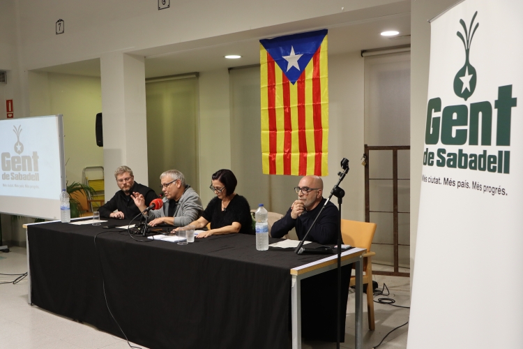 Presentació de gent de Sabadell