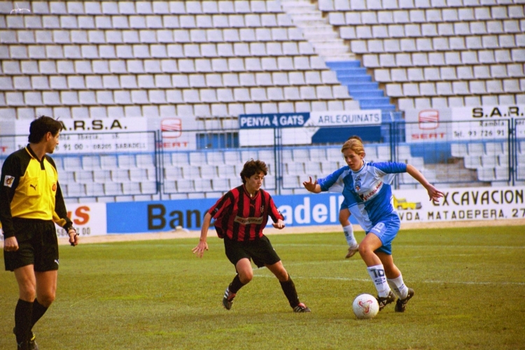 Noemí Rubio a la final de Copa de 2003 jugada a la Nova Creu Alta | Cedida