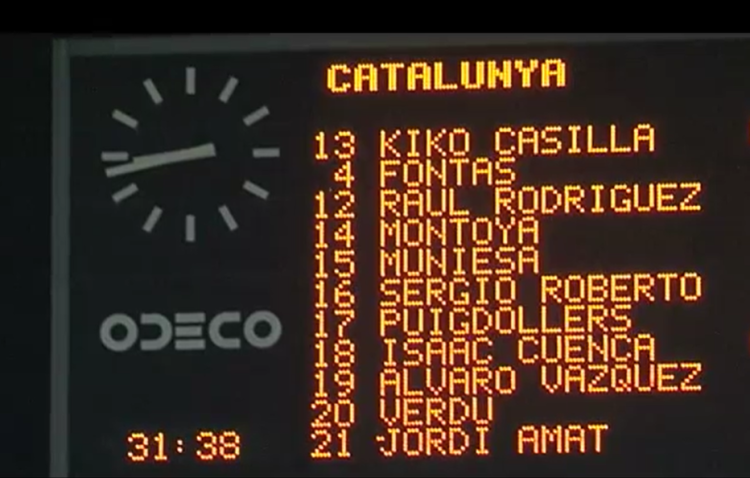 Els onze de Cruyff que van acabar el Catalunya-Tunísia | Dorsal10