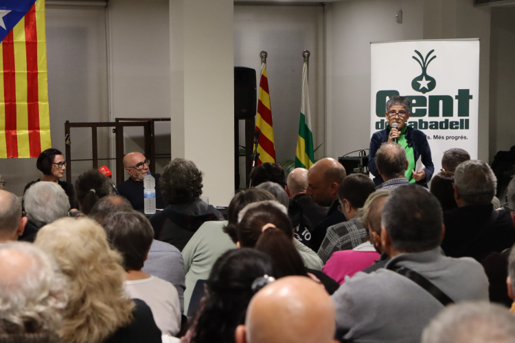 Presentació de gent de Sabadell