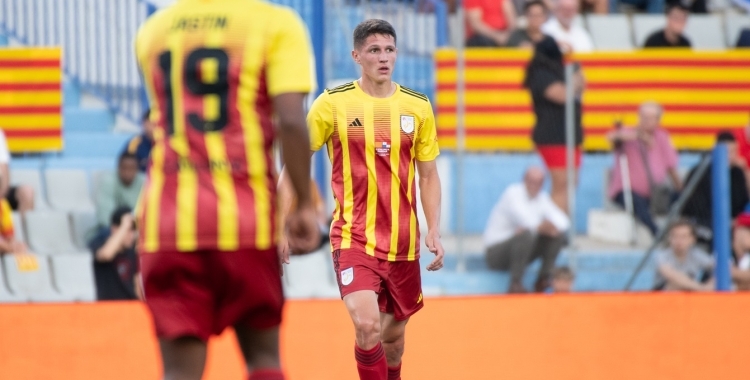 Sergi Altimira defensant els colors de la selecció catalana a Sabadell | Roger Benet