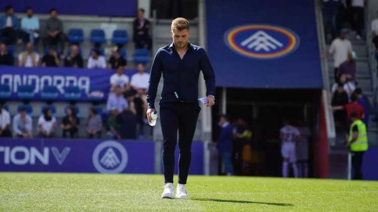 El de Castelldefels va arribar a la banqueta tricolor al tram final de l'anterior curs | FC Andorra