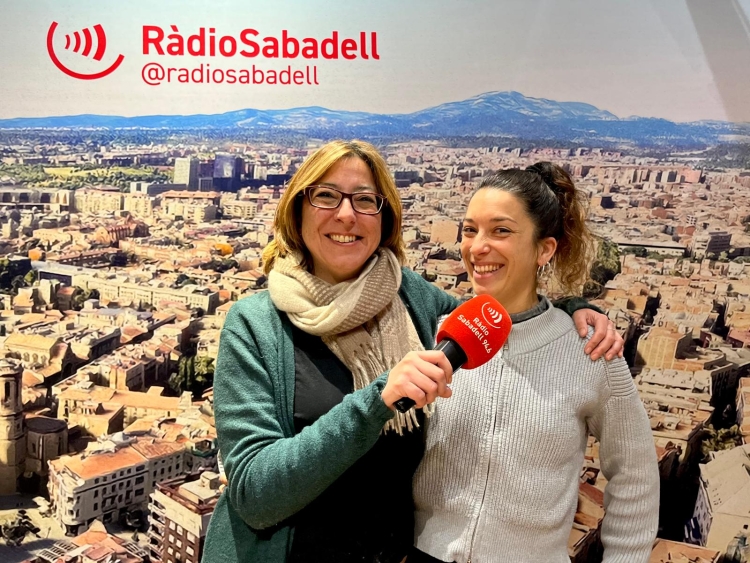 Campi i Cirera avui als estudis de RàdioSabadell | Adrián Arroyo