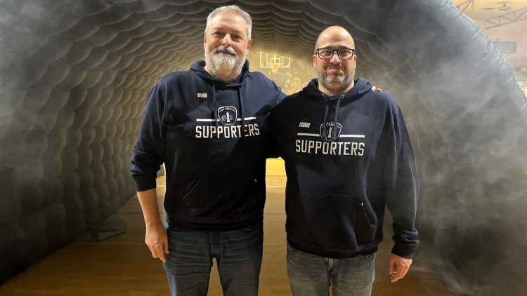 Angulo i Nogués ahir durant la presentació escolàpia | Adrián Arroyo