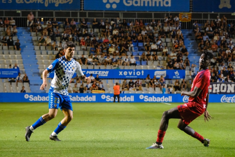 L'estrena contra Osasuna Promesas, la pitjor (2762) coincidint amb Festa Major | Ipanema