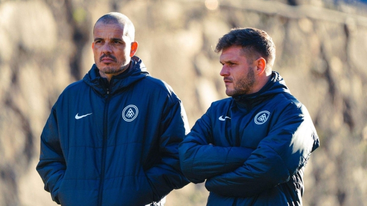 Company i Costa durant la seva etapa conjunta a Andorra | FCA