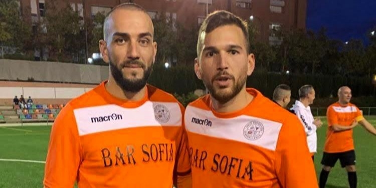 Saavedra (esquerra) ha jugat mitja vida a la Sabadellenca | Cedida