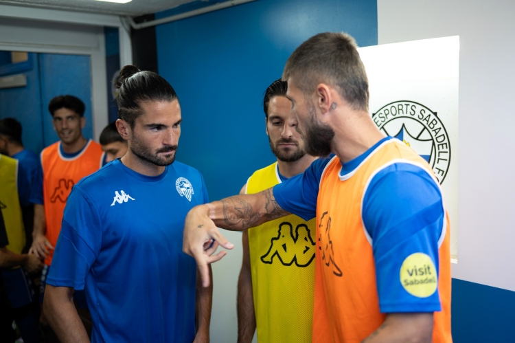 Conversa amb Kaiser i Bonaldo abans d'un partit | Roger Benet