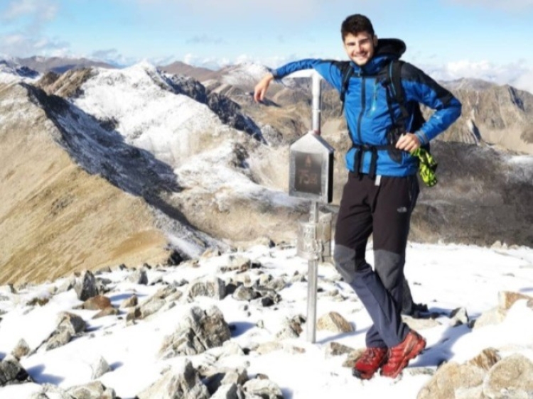 A banda d'esports com el futbol, el pàdel o el ciclisme, també és un enamorat de la muntanya | Instagram