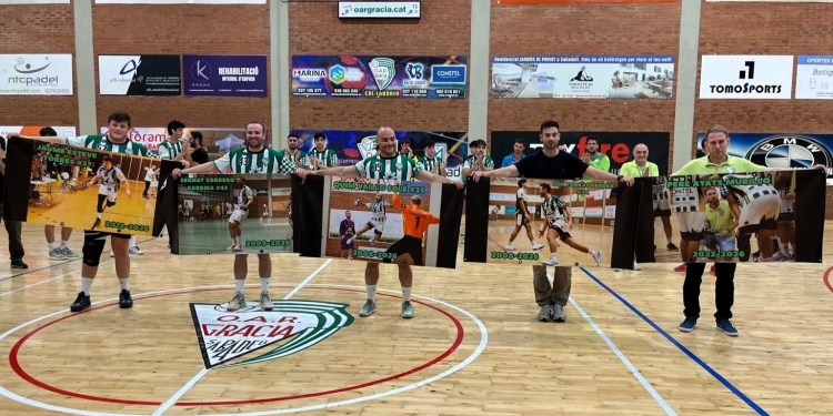 Jaume Esteve, Bernat Correro, Quim Vaíllo, Pol Torras i Pere Ayats | Adrián Arroyo