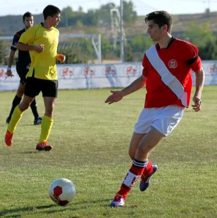 Escudero als seus inicis al Villa de Simancas | Blanquivioletas