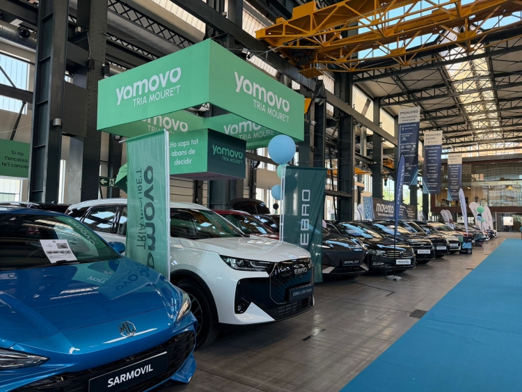 Vehicles a la Fira del Vehicle d'Ocasió 