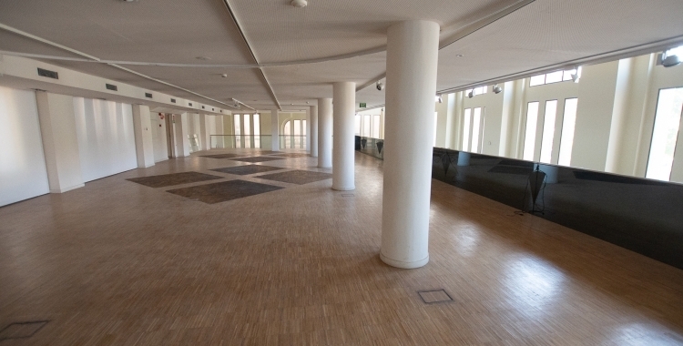 Interior de l'antic Museu del Gas