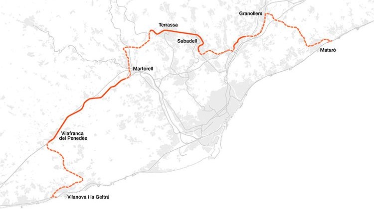 Mapa del recorregut
