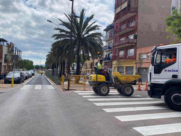 Intersecció entre el primer i el segon tram de la ronda Collsalarca