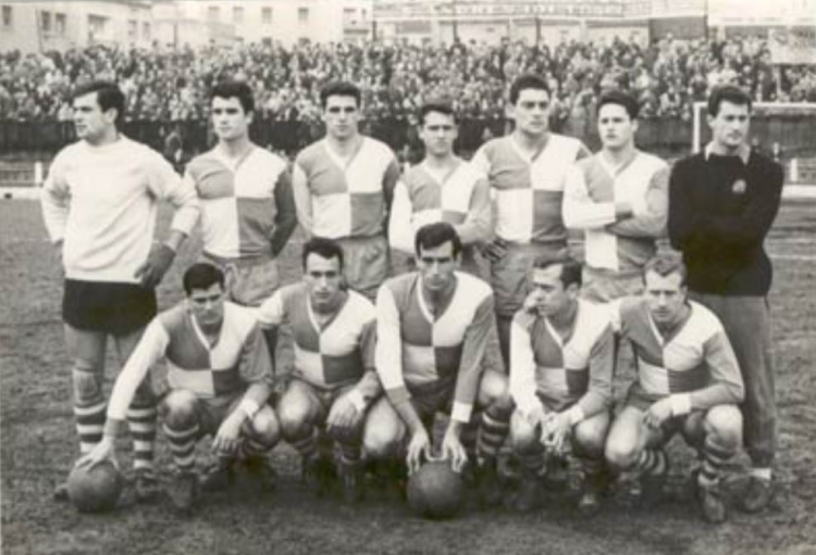 Alineació històrica del Sabadell aquella temporada 63/64 | Rebote Martínez