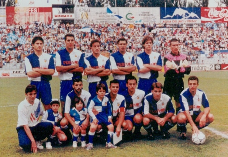 Amb aquest onze va sortir el Sabadell aquell 5 de juny de 1994 | @trayectfutbol