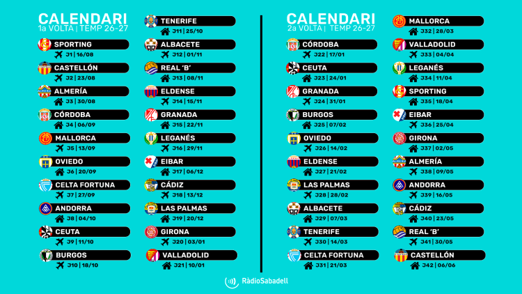 Calendari 26/27