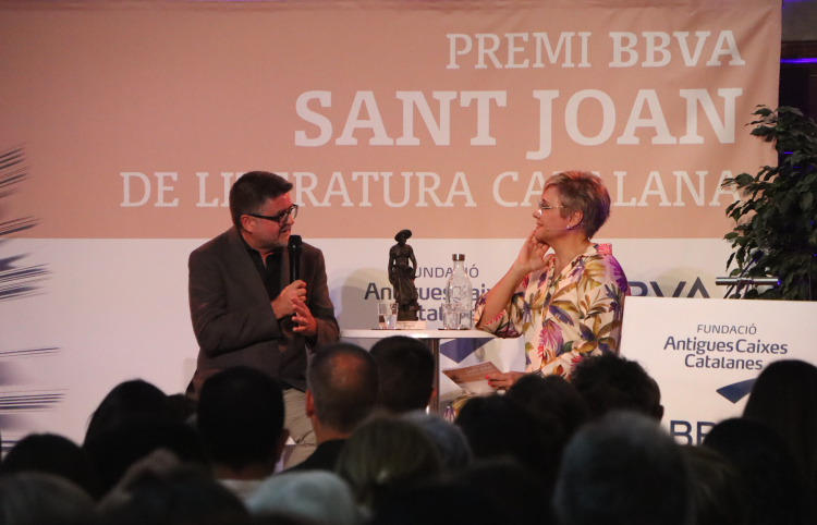 Glória Serra amb Jordi Marrón