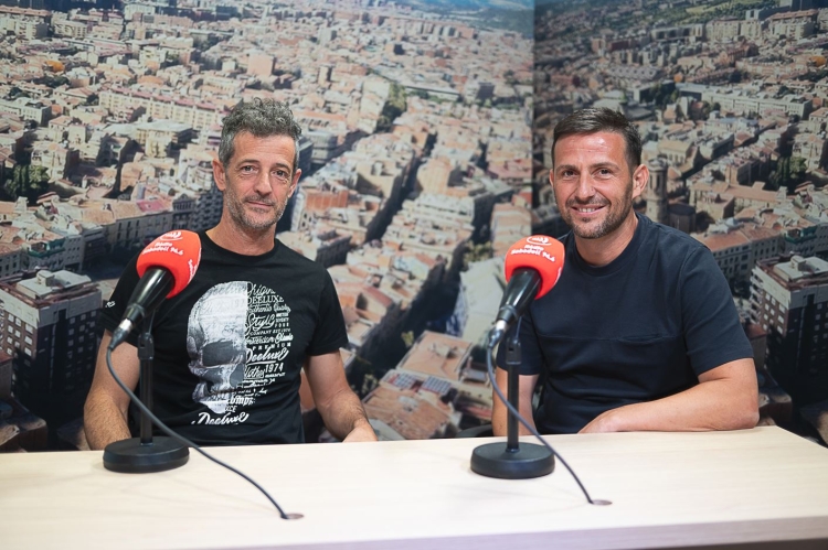 Peula i Prieto avui al plató de RàdioSabadell | Roger Benet