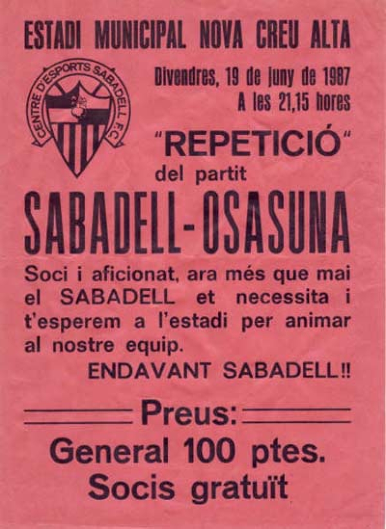 Cartell del partit