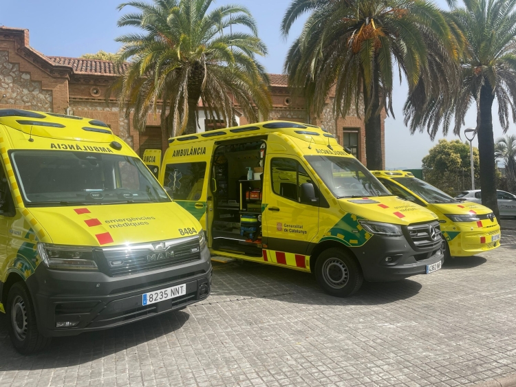 Nou desplegament d'ambulàncies