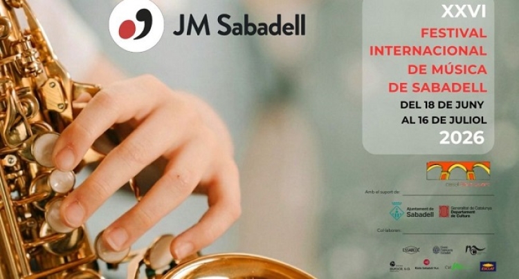 Cartell del Festival Internacional de Música de Sabadell