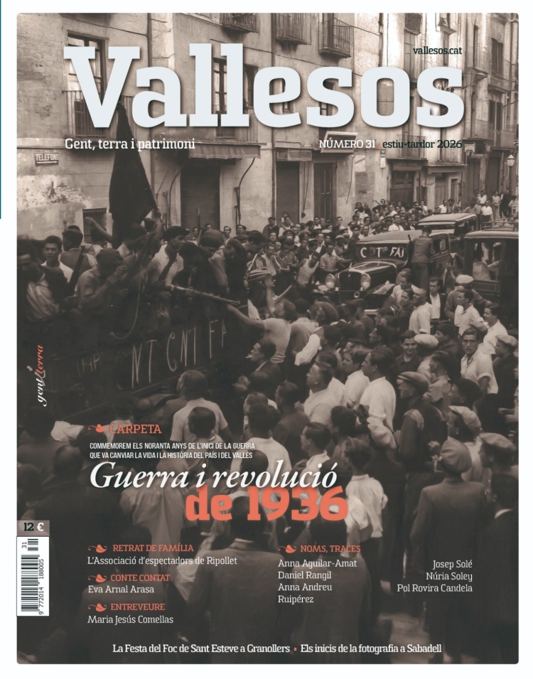Portada de la revista Vallesos