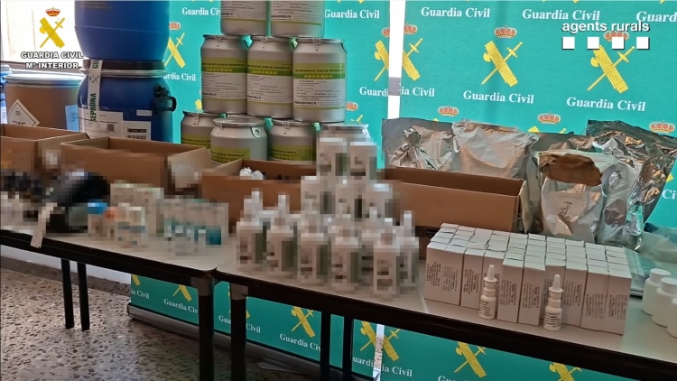 Productes intervinguts al laboratori de Terrassa