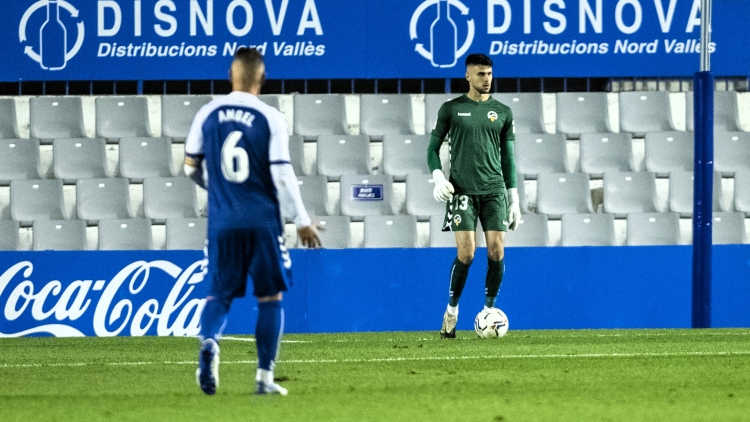 El Sabadell-Almería de 2020 es va jugar, com la resta de temporada a casa, sense públic | CES