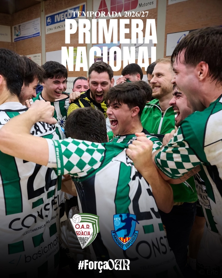 Cartell de l'OAR Gràcia-Esplugues