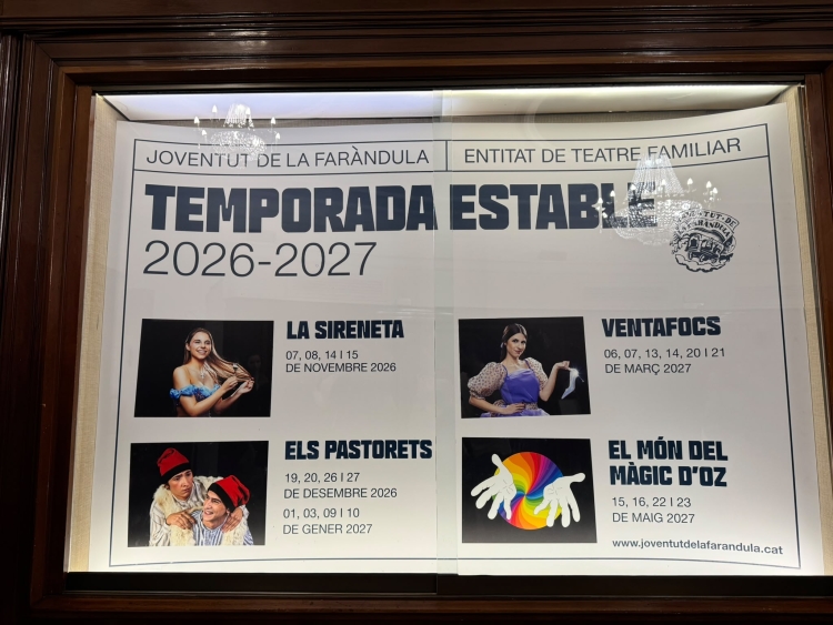 Cartellera temporada La Faràndula