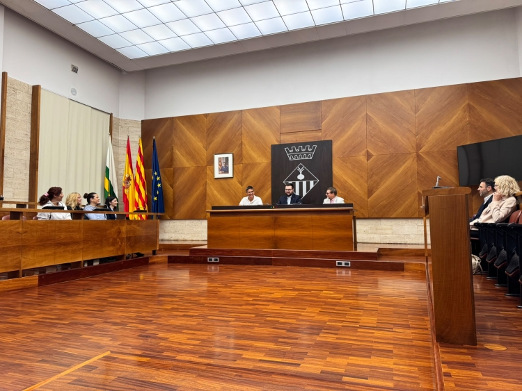 Saló de plens de l'ajuntament