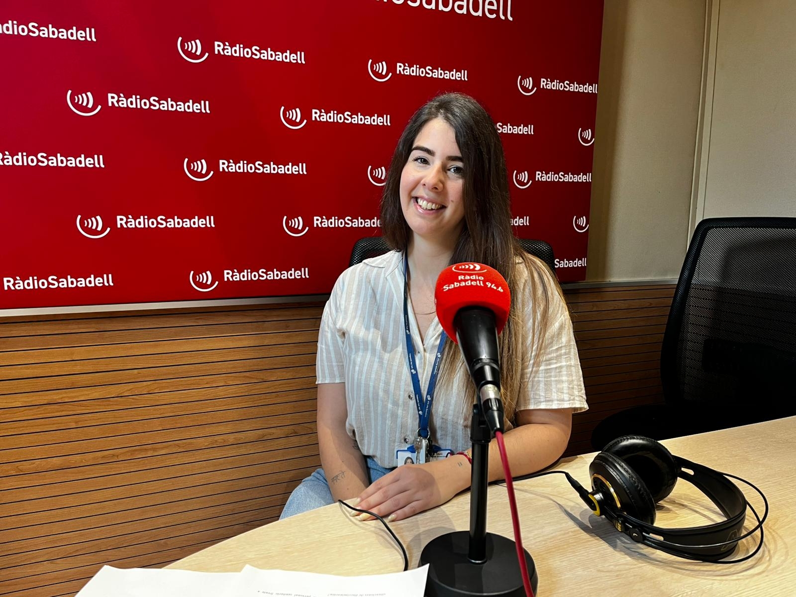 Laia Santos a RàdioSabadell | Mireia Sans