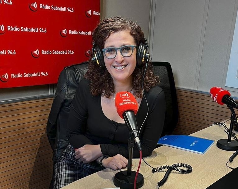 Tefi Abasolo a Ràdio Sabadell | Mireia Sans