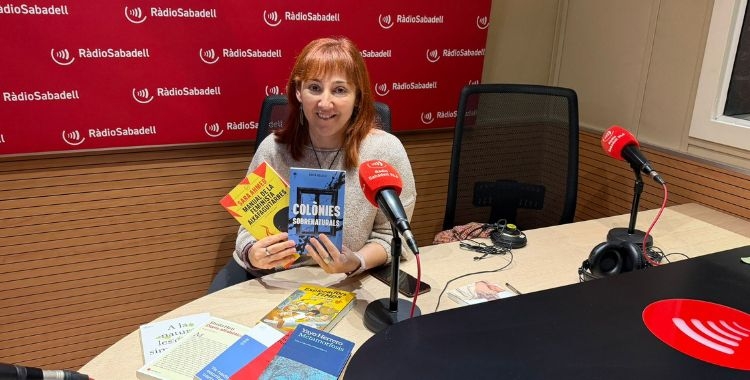 Sandra Alcaide a RàdioSabadell
