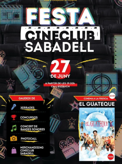 Festa de cloenda del Cineclub Sabadell 
