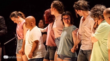 Imatge d'Artransforma, associació que promou la dansa inclusiva