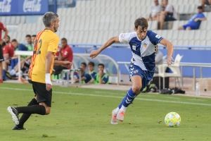 Roig, en el partit de pretemporada contra el Sant Andreu | Roger Benet