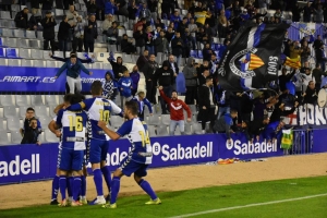 Celebració del gol d'Aitor Pascual | Críspulo Díaz