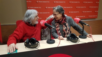 Jordi Roca i Joana Soler a l'estudi