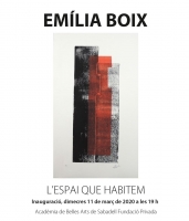 El cub blanc: 'L'espai que habitem' d'Emilia Boix, deconstruir per construir amb la geometria més essencial