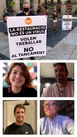 Tertútlia amb propietaris de bars i restaurants sobre l'efecte del tancament dels negocis a causa de la covid-19