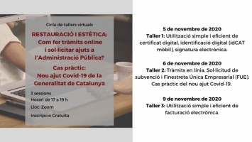 Viu el Vallès: El Consell Comarcal impulsa diversos tallers per acompanyar les empreses a posar-se al dia amb els tràmits en línia