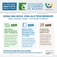 Viu el Vallès: Consells i tallers per gestionar els residus i reutilitzar els cosmètics, el paper i el menjar
