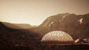 Nüwa, un projecte de ciutat autosuficient a Mart per acollir un milió d'habitants